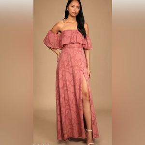 Rose Pink Lulu’s Maxi Dress